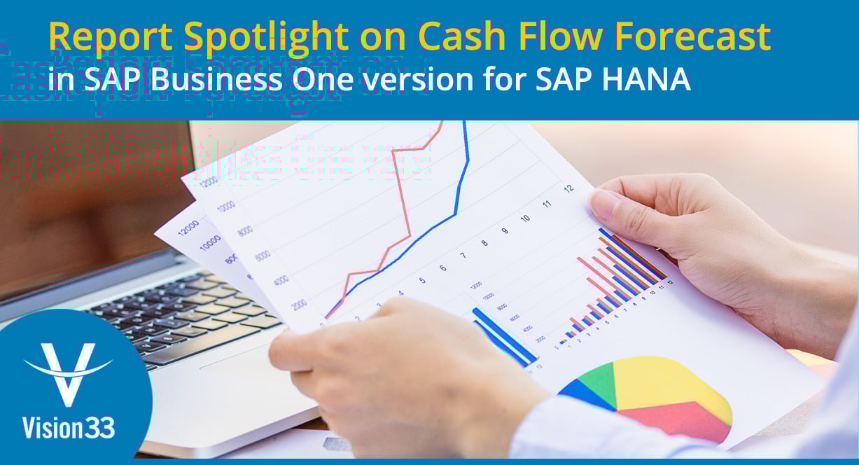 Report Spotlight on Cash Flow Forecast in SAP Business One version for
